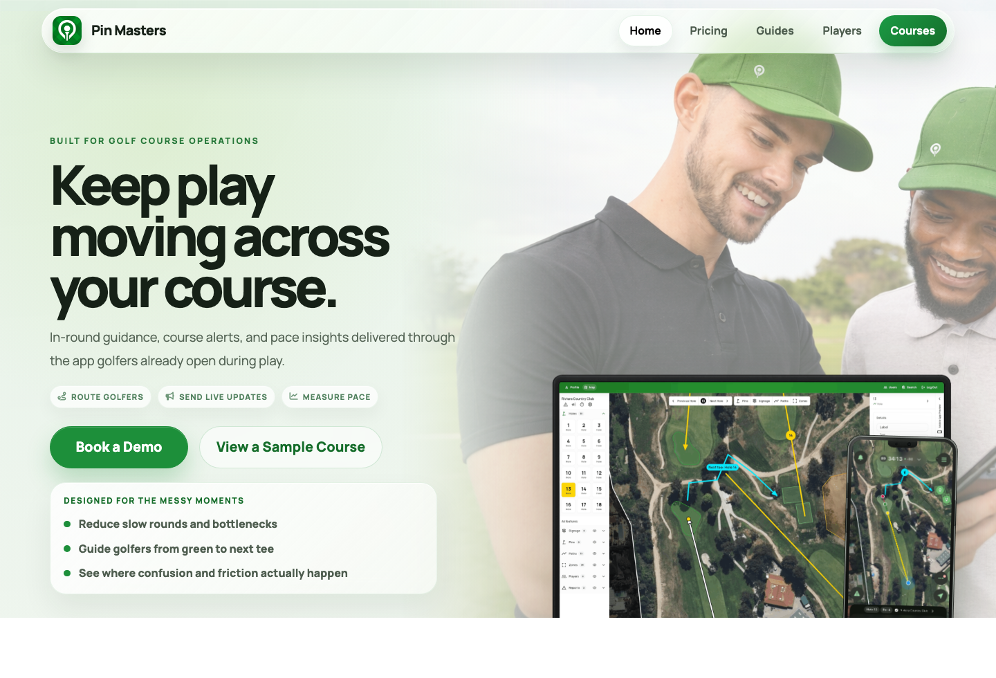 Pin Masters live website screenshot